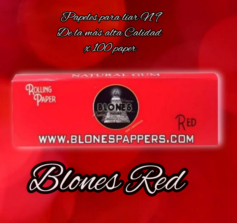 PAPER BLONES ROJO #9